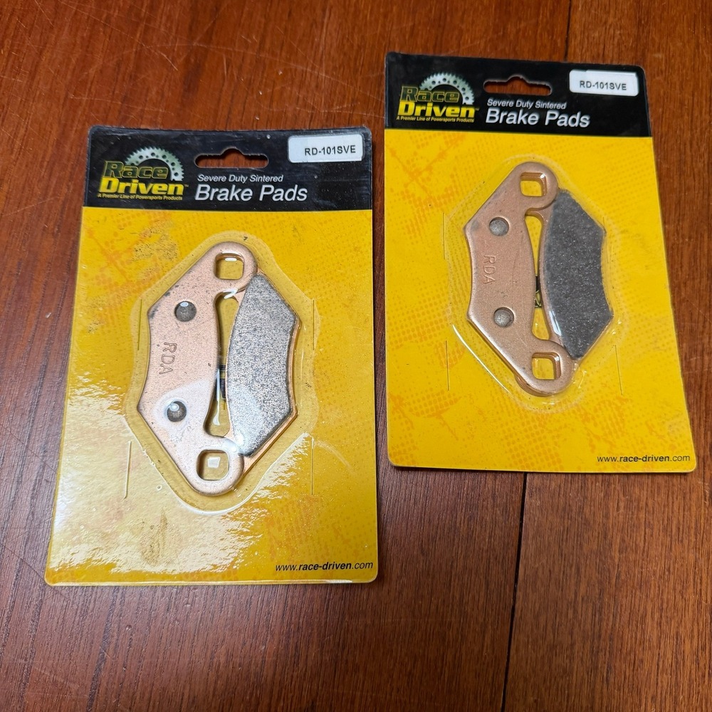 Race Driven Severe Duty Sintered Brake Pads RD-101SVE Powersports 2-Pack ATV